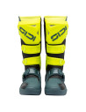 Bottes cross Sidi Crosscore Bleu Pétrole Jaune Fluo