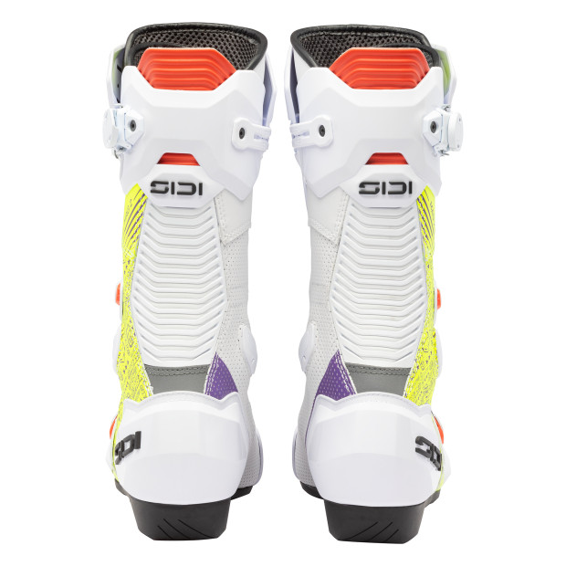 Bottes racing Sidi Mag 2 Air Jaune Blanc