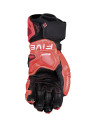 Gants moto racing Five RFX PRO Rouge fluo