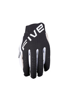 Gants moto cross Five MXF PRO Noir Blanc