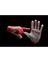 Gants moto cross Five MXF PRO Rouge Blanc