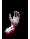 Gants moto cross Five MXF PRO Rouge Blanc