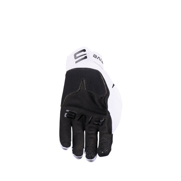 Gants moto enduro Five E1 EVO Blanc
