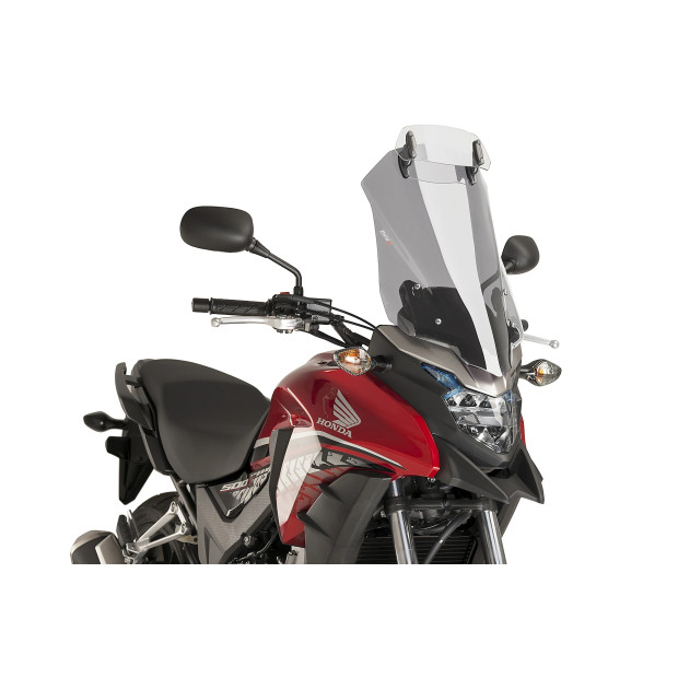 Pare-brise PUIG Touring avec déflecteur - HONDA CB500X 2016-2024