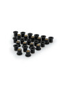 Inserts de bulle PUIG M6 écrou 25 pièces 15 x 7 x 1,5 x 13,5 x 15 x 12,5