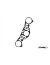 Adhésif de protection PUIG Té de fourche Naked - YAMAHA YZF-R1 2012-2014