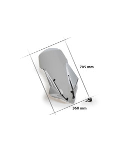 Pare-brise PUIG V-Tech Line Touring - SEAT MÓ 125 2021-2024 - SILENCE S01 2019-2026 2