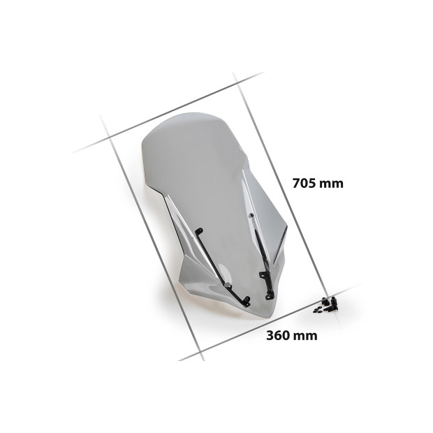 Pare-brise PUIG V-Tech Line Touring - SEAT MÓ 125 2021-2024 - SILENCE S01 2019-2026
