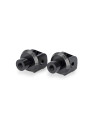 Adaptateurs PUIG repose-pieds pilote - APRILIA RS 457 2024-2026 - TUONO 457 2025-2026