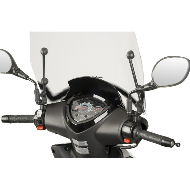 Pare-brise PUIG T.S. - KYMCO AGILITY 125 CITY+ 2023-2026 - AGILITY 50 CITY+ 2T 2020-2021