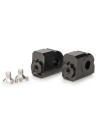 Adaptateurs PUIG réglables repose-pieds passager - ZONTES 703F-19 / 703F-21 / 703RR 2024-2026