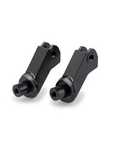 Adaptateurs PUIG repose-pieds pilote - TRIUMPH SCRAMBLER 400 XC 2026 - SCRAMBLER 400X 2024-2025