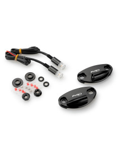 Obturateurs PUIG de rétroviseurs avec clignotants Tab - KAWASAKI ZX-10R 2016-2026 - ZX-10RR 2017-2026