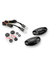 Obturateurs PUIG de rétroviseurs avec clignotants Tab - KAWASAKI ZX-10R 2016-2026 - ZX-10RR 2017-2026