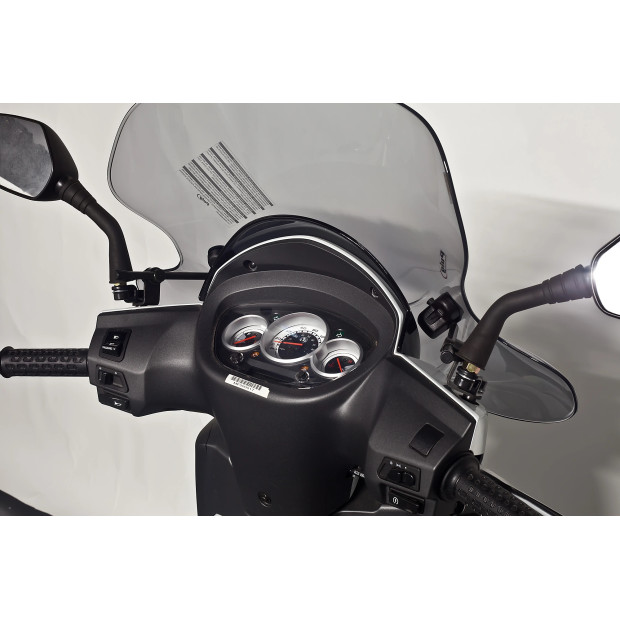 Pare-brise PUIG City Touring - SYM HD2 125 E3 2012-2015 - HD2 125 E4 2016-2017 - HD2 200 IE 2012-2017