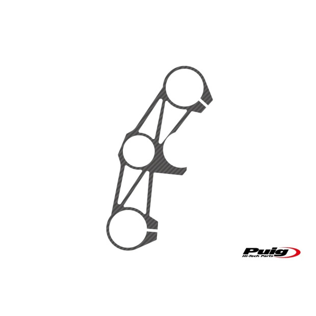 Adhésif de protection de té Fourche PUIG Xtreme - KAWASAKI ZX-6R 636 NINJA 2013-2017 - ZX-6R NINJA 2018-2023