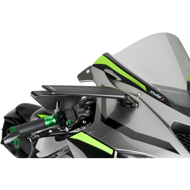 Rétroviseur droit PUIG Aileron - KAWASAKI NINJA 400 2018-2020 - ZX-10R / ZX-10RR 2021-2026 - ZX-6R NINJA 2024-2026