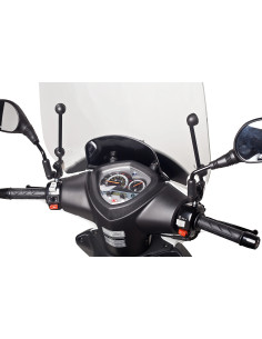 Pare-brise PUIG T.S. - KYMCO AGILITY 125 CITY 2011-2023 - AGILITY 50 CITY 4T 2011-2026 - SYM SYMPHONY SR 125 2011-2025 2