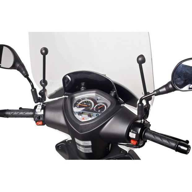 Pare-brise PUIG T.S. - KYMCO AGILITY 125 CITY 2011-2023 - AGILITY 50 CITY 4T 2011-2026 - SYM SYMPHONY SR 125 2011-2025