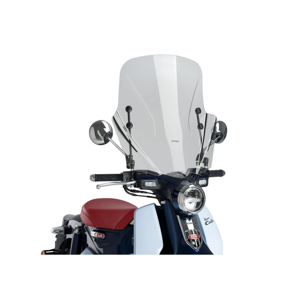 Pare-brise PUIG T.X - HONDA SUPER CUB C125 2019-2025 - SUPERCUP 125I C125 E4 2018-2020 - SUPERCUP 125I C125 E5 2021-2023