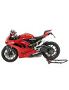 Béquille de stand arrière PUIG pour bras oscillant monobras avec transmission côté gauche diamètre axe 40,70 mm - DUCATI