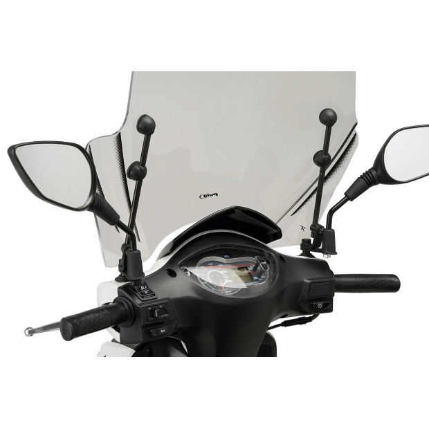 Pare-brise PUIG T.X - SYM SYMPHONY 125 IE SR 4T AC E5 2021-2026 - SYMPHONY 125 IE SR 4T LC E5 / SYMPHONY SR 125 2021-2025