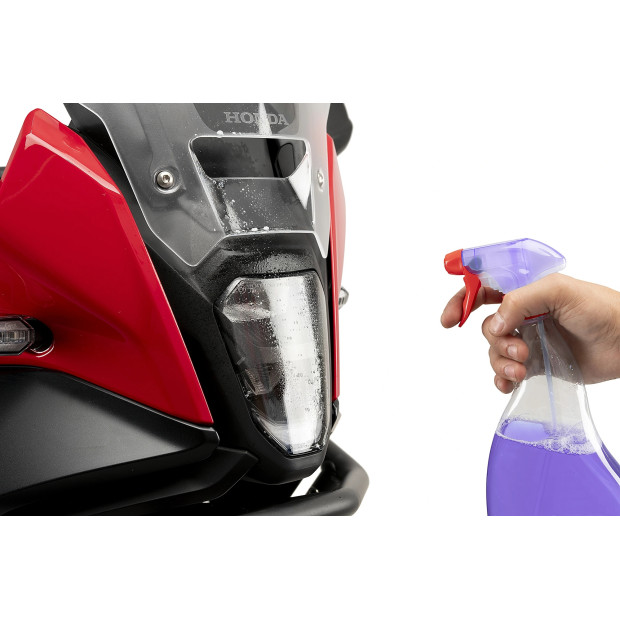 Sticker PUIG Protection de phare Adhere - HONDA CB500 HORNET / NX500 2024-2026 - CB500 HORNET ECLUTCH / NX500 ECLUTCH 2026