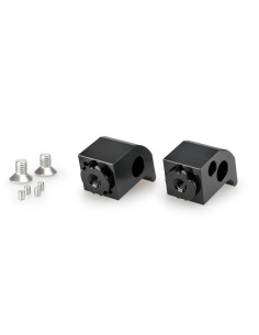 Adaptateurs PUIG réglables repose-pieds passager - YAMAHA TRACER 7 / TRACER 7 GT 2021-2024 - TRACER 700 / TRACER 700 GT 2020