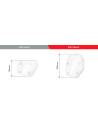 Pare-brise PUIG Touring avec déflecteur BMW F750GS 2018-2024-F800GS 2024-2025-F850GS 2018-2022-F850GS ADVENTURE 2019-2023