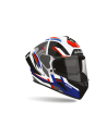 Casque Airoh Matryx Sentry - Rouge Bleu