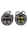 Paire de feux additionnels ECOBENE universel R40 LED 12V80W - Homologué CE