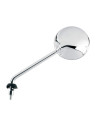 Rétroviseur HERT gauche chromé homologué pour VESPA GTS 250 4T / GTV 125 4T / GTV 250 4T / GTS 125 4T / GTS 300 4T / GTV 300 4T