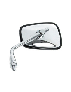 Rétroviseur HERT gauche chromé homologué pour KAWASAKI VULCAN 500 / VULCAN 800 / VULCAN 1500 / W 650 / ZR-7