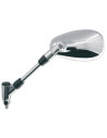 Rétroviseur HERT gauche chromé homologué pour SUZUKI GSX 1300 B-KING 2008-2010 / YAMAHA FZ1 N 2006-2007 / XJR 1300 2007-2013