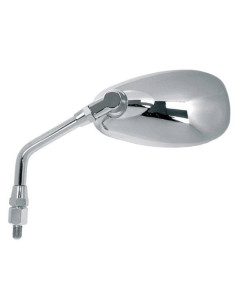 Rétroviseur HERT droit ou gauche chromé homologué pour APRILIA / MOTO GUZZI / PIAGGIO / SUZUKI