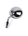 Rétroviseur HERT gauche chromé homologué pour HONDA VT 600 C SHADOW / VT 1100 C / VT 750 C / VTX 1800 C / VTX 1300