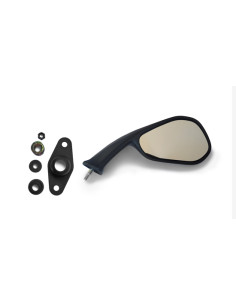 Rétroviseur HERT droit noir homologué pour APRILIA RS 125 2T / RS 250 / RSV 1000 / SL 1000 FALCO / RS 50 2T