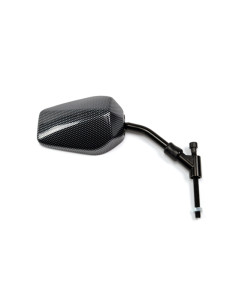 Rétroviseur HERT droit noir homologué pour PEUGEOT LUDIX 50 2T 2004-2017 / JET FORCE 50 2T 2005-2007 / LUDIX 50 4T 2010-2014