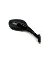 Rétroviseur HERT droit noir homologué pour KYMCO XCITING 500 4T 2004-2013 / XCITING 300 4T 2008-2015