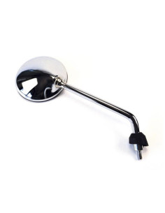 Rétroviseur HERT droit chromé homologué pour PIAGGIO CARNABY 300 4T / VESPA GTS 300 4T / GTS 125 4T / GTV 300 4T
