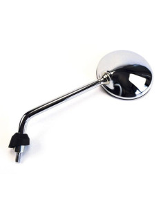 Rétroviseur HERT gauche chromé homologué pour VESPA GTS 300 4T 2012-2018 / GTS 125 4T 2016-2025 / GTV 300 4T 2017-2018