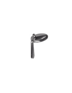 Rétroviseur HERT droit ou gauche chromé homologué pour TRIUMPH TIGER 800 / SPEED TRIPLE 1050 / STREET TRIPLE 675