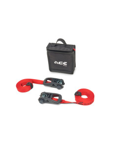 Sangles à cliquet ACEBIKES Ratchet Essential lot de 2 pour moto