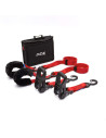 Sangles à cliquet moto lourde ACEBIKES Ratchet Premium Deluxe 900 daN