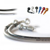 Durite rear brake Speedbrakes HONDA XRV650 AFRICATWIN 88-90 Inox/Or
