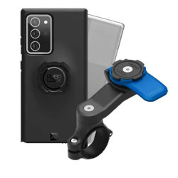 Pack Quad Lock Handlebar Mount + coque Galaxy Note 20 Ultra + protection pluie