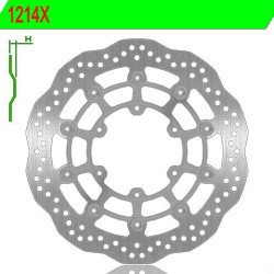 Disque de frein avant NG 1214X GSXR1000 11-13