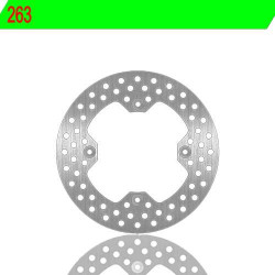 Straight rear brake disc NG 263 HUSQVARNA CR125 WR 00-01