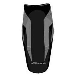 Saddle cover Bagster (2120L) Anthracite/Noir/Letters Anthracites Yamaha FAZER 1000 05