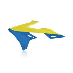 Acerbis SUZUKI RM-Z450 yellow/blue radiator fins (0023061.274)